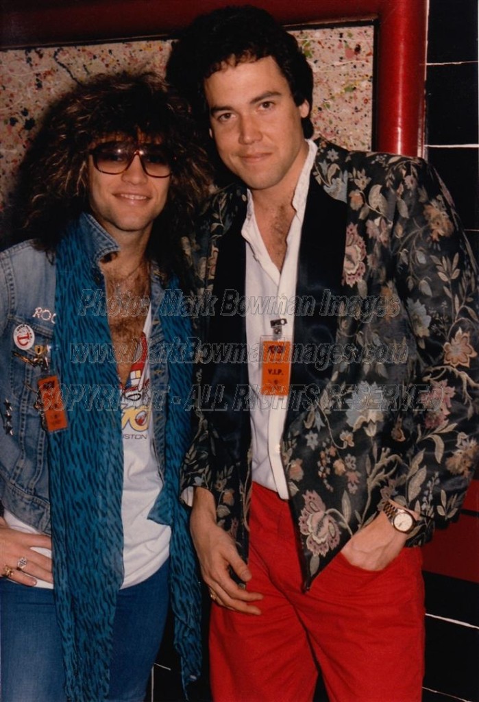 Jon Bon Jovi Mark Bowman Houston 1986 (Large)