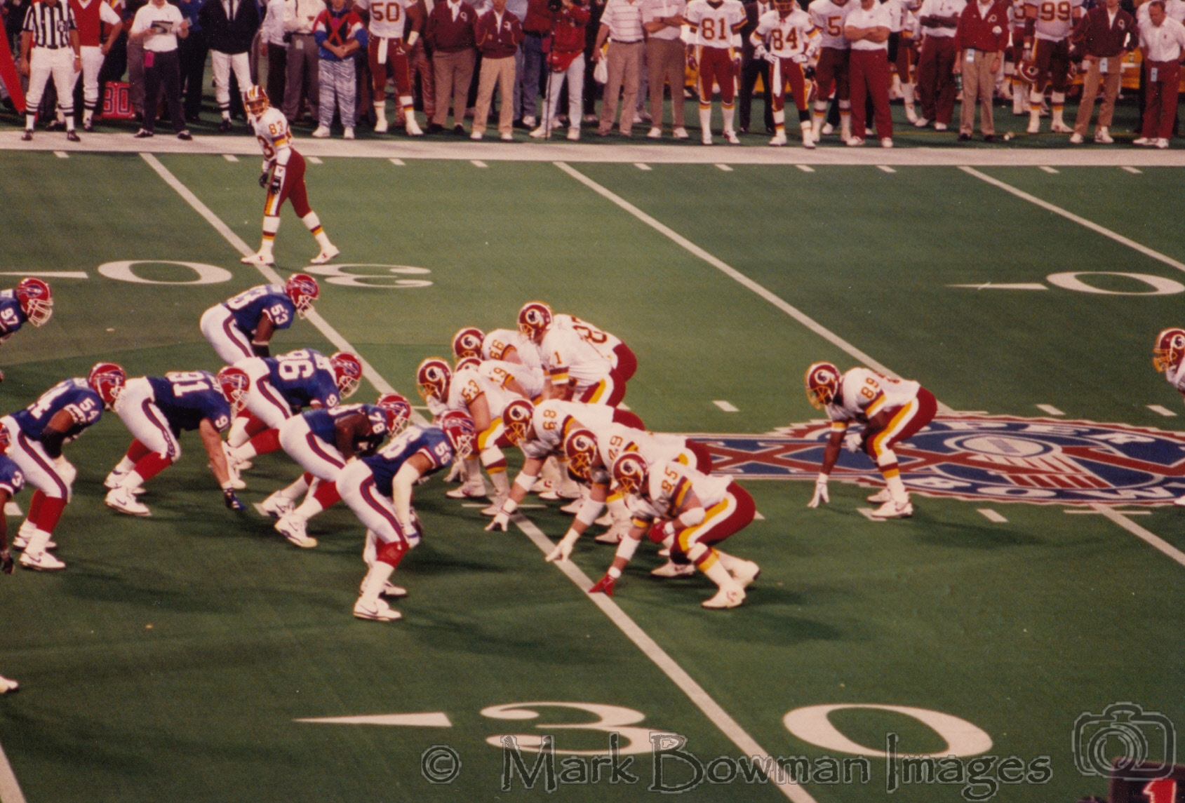 SUPER BOWL XXVI – Minneapolis 1992 – MARK BOWMAN IMAGES1689 x 1145